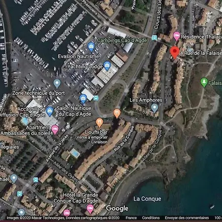 Belle Vue Mer, 90 M, Parking, Loggia, Wifi. Appartement Agde