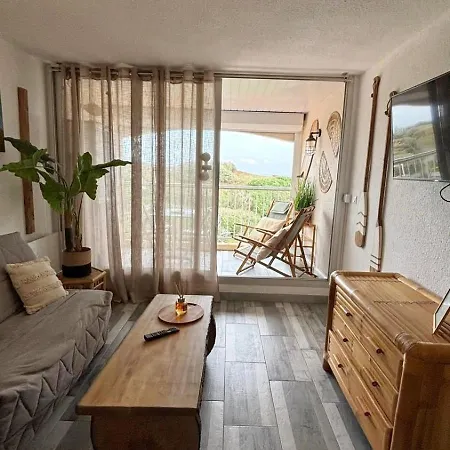 아파트 Belle Vue Mer, 90 M, Parking, Loggia, Wifi. 아그