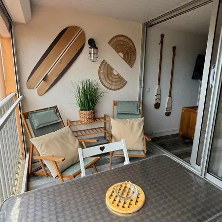 Belle Vue Mer, 90 M, Parking, Loggia, Wifi. * 아그