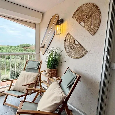Belle Vue Mer, 90 M, Parking, Loggia, Wifi. 아파트 *