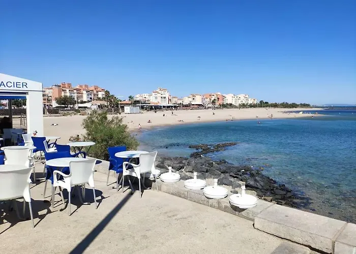 Appartamento Belle Vue Mer, 90 M, Parking, Loggia, Wifi. Agde