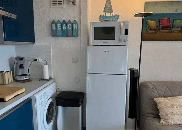 Belle Vue Mer, 90 M, Parking, Loggia, Wifi. Appartamento Agde