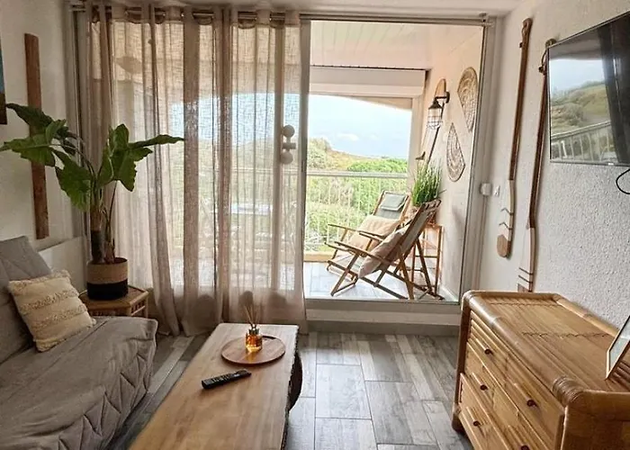 Appartamento Belle Vue Mer, 90 M, Parking, Loggia, Wifi. Agde