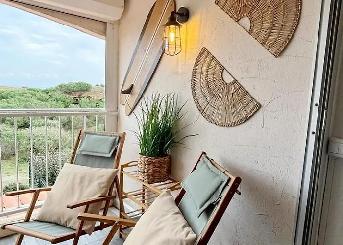 Belle Vue Mer, 90 M, Parking, Loggia, Wifi. Appartamento *